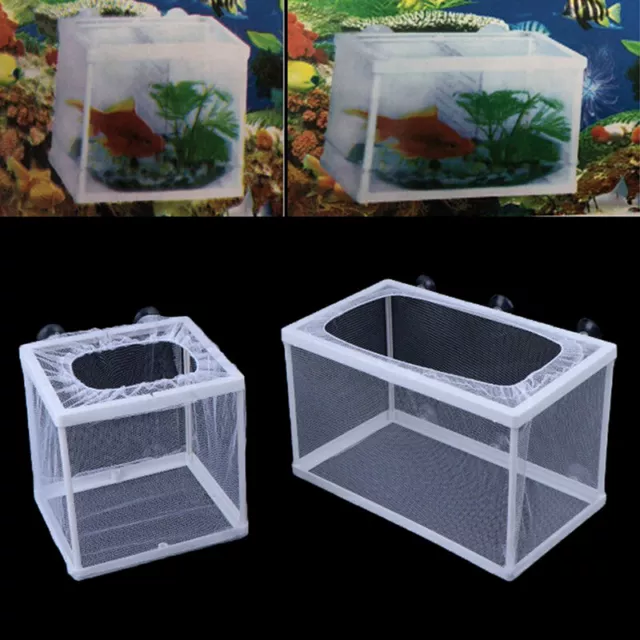 Fish Breeding Incubator Net Hanging Fish Hatchery Isolation Box for Aquarium&