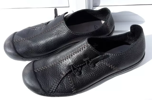 Clarks Uomo Like Momo Spirit - Nero Lea - Non Stringato Mocassini UK 9 / USA 10