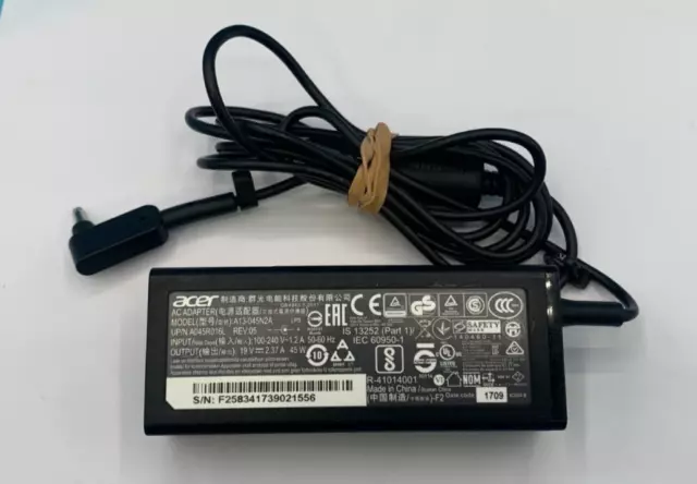 Genuine Acer A13-045N2A 19V 2.37A 45W AC Power Adapter Charger Micro Pin
