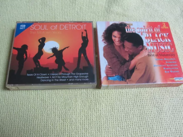 Soul Of Detroit The Motown Years & The Spirit Of Black Music 2 Albums 6CDs