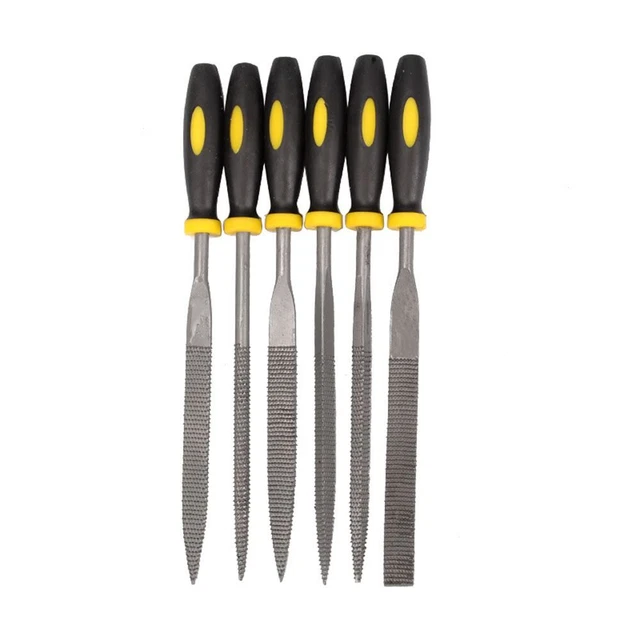 assortie Fichiers râpe bois Bois Métal Sculpture Râpe à lime en métal For 6Pcs