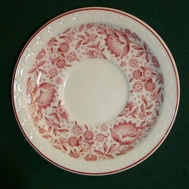 Syracuse China Restaurant Ware Roxbury Saucer ~ Kansas City Southern Railroad