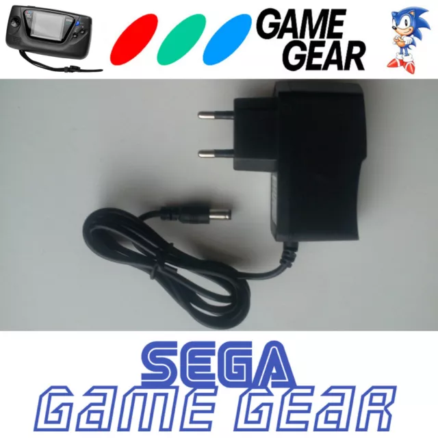 【ツ】Transfo alimentation adaptateur secteur console SEGA Game Gear euro et jap【ツ】
