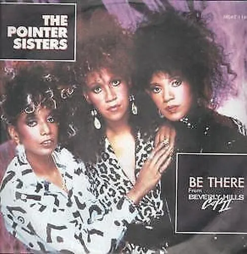 Pointer Sisters Be There 12" vinyl UK MCA 1987 extended version b/w acappella