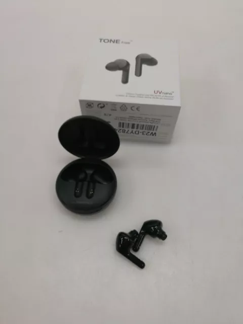 LG TONE Free FN6 Kabellose Bluetooth In-Ear Kopfhoerer, Schwarz