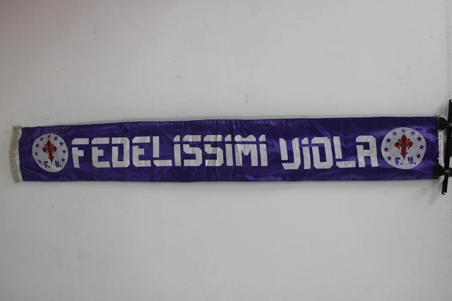 Écharpe De Foot Fiorentina – Viola – Supporter – Occasion