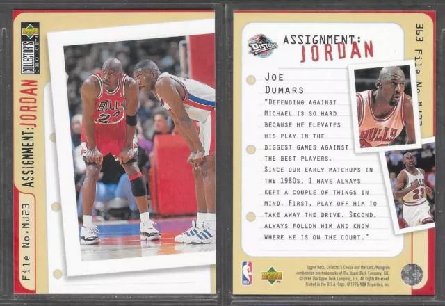 Upper Deck 1996 Collectors Choice Nba #363 Michael Jordan Chicago Bulls