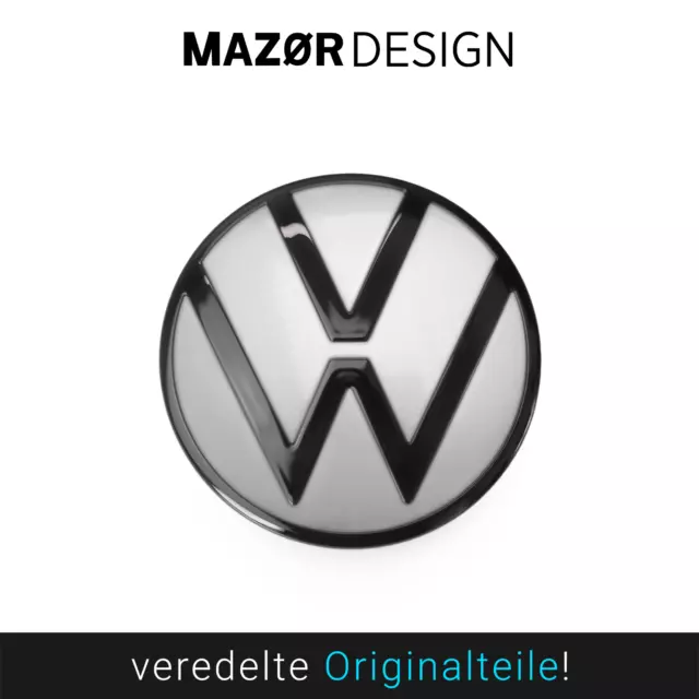 ORIGINAL VW GOLF 8 (5H) R-Line plaques side fenders emblem logo black  £68.79 - PicClick UK