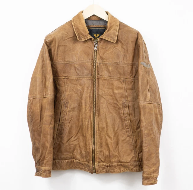 Veste Chauffante Femme Pall Mall En Cuir Véritable, Doublure Sherpa, Brun Foncé, Taille M