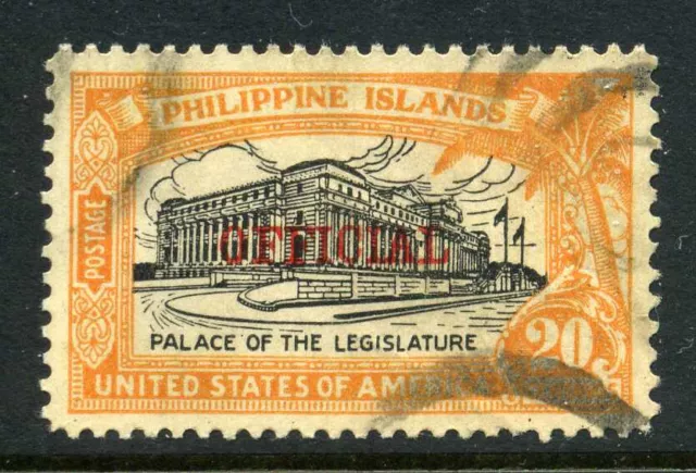 US Possessions Philippines Scott O4 Official Stamp 1926 Issue 3L23 5