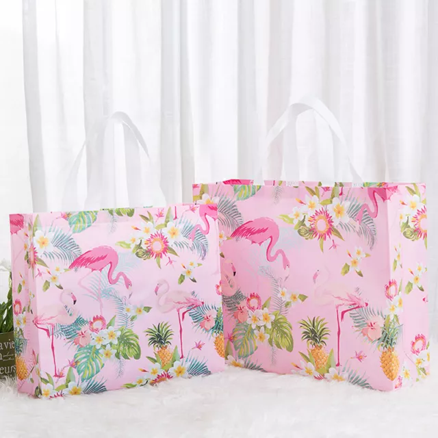 Neu Nicht Gewebt Stoff Flamingo Shopping Tasche Wiederverwendbar Reise Lageru ✨