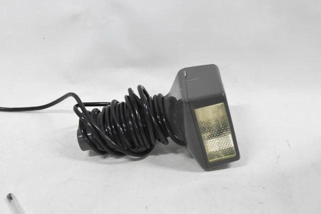 Metz Mecablitz Flash Gun on lead - SOLD AS IS UNTESTED