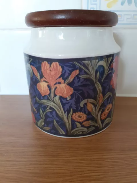 DUNOON KENSINGTON STORAGE JAR/CONTAINER adapted from a William Morris design