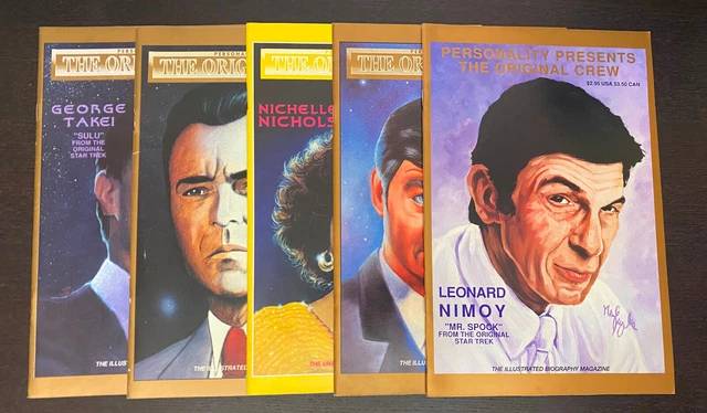 STAR TREK Original / New Crew (1991 Personality Comics) -- Lot of 11 Issues
