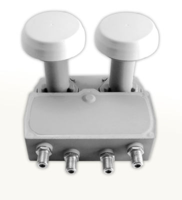 Inverto Lnb Monoblocco Singolo 4°Hotbird 13°Est Eurobird 9°Est Illuminatore Multistream 