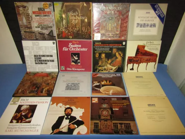 Klassik Schallplatten-Sammlung, Classic Collection: Alte Musik, Barock 112 LP's