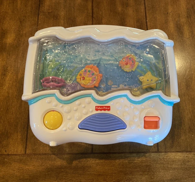 Fisher Price 73545 Ocean Wonders Aquarium Baby Crib Soother - Lights & Sounds