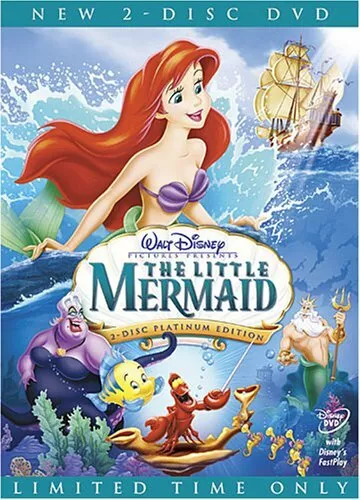 The Little Mermaid (DVD, Two-Disc Platinum Edition)