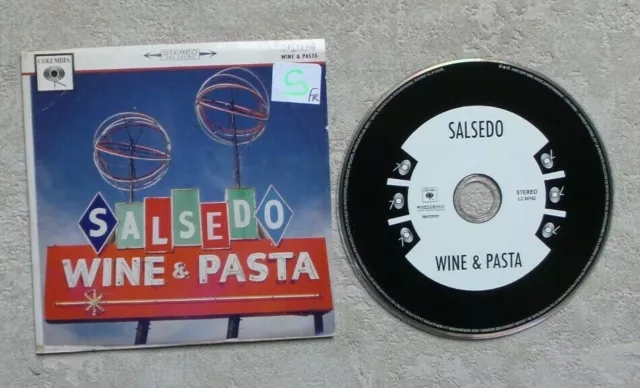 Cd Audio Musique / Salsedo "Wine & Pasta" Cdalbum Promo 12T 2008
