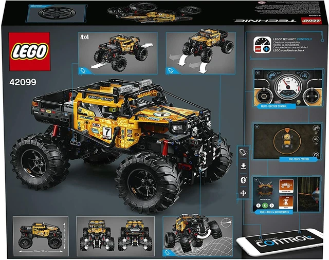 Lego Rou LEGO TECHNIC TOUT Terrain Radical 4 x 4 Voiture Télécommandé Contrôlé ...