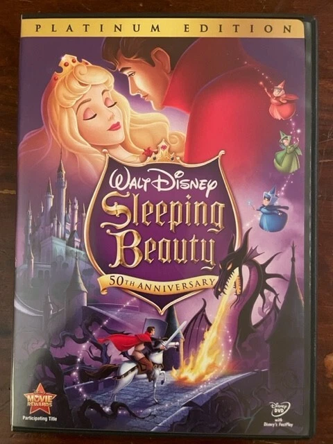 Sleeping Beauty (DVD, 2008, 2-Disc Set, 50th Anniversary Platinum Edition)