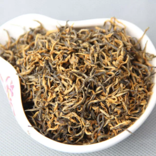 Té negro 250g orgánico brotes de oro rojos de yunnan, oro rojo de Yunnan