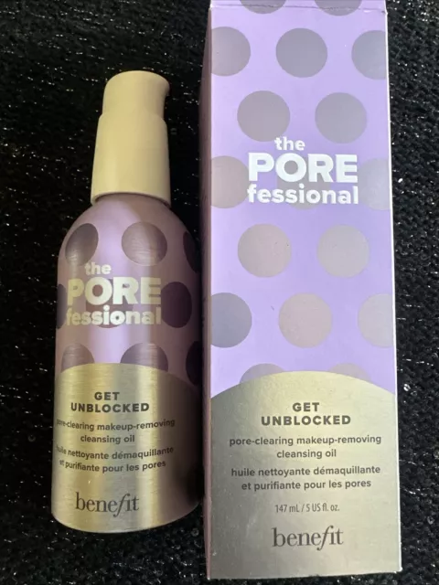 Benefit Porefessional Get Unblocked Cleansing Oil 5oz FULL SIZE