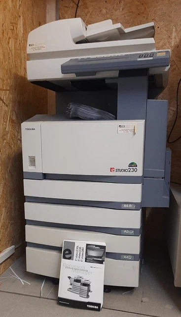 Toshiba E-Studio 230, Kopierer, Drucker, Scanner ink. Festplatte inkl. Toner