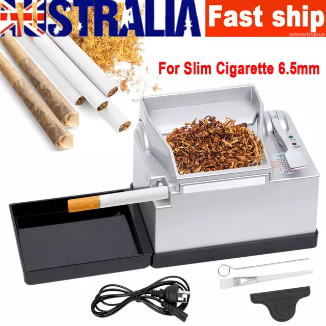 6.5mm Ultra Slim Electric Automatic Cigarette Rolling Machine Tobacco Injector