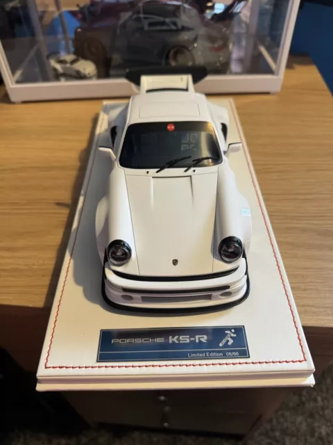 runner  model 1/18 porsche ksr number 0666 rare ignition bbr collectable