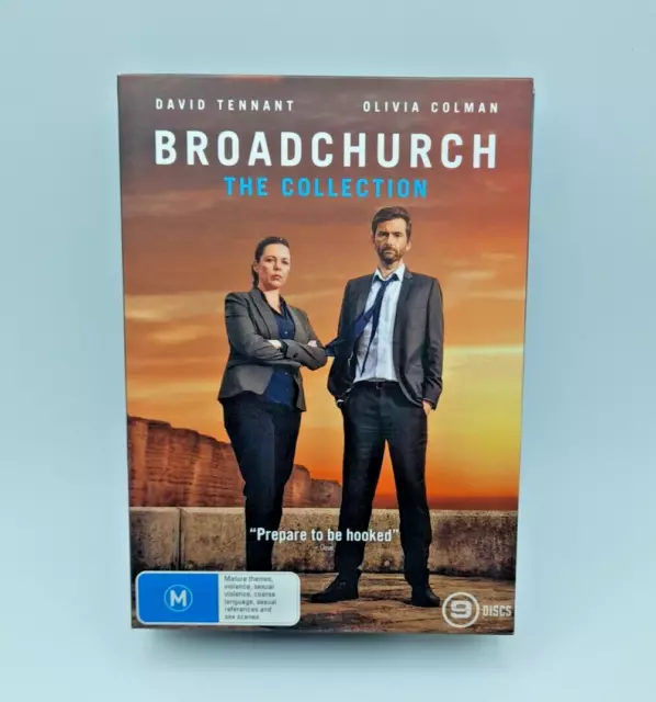 Broardchurch The Collection series 1 23 DVD Box Set 9-Disc PAL Region 4