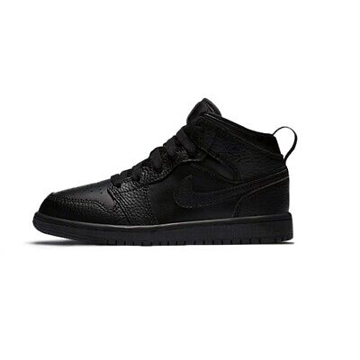 Nike Air Jordan 1 Mid Black (Gs)