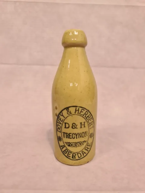 Antique/Vintage Dovey & Herbert Trecynon Aberdare Stone Ginger Bottle