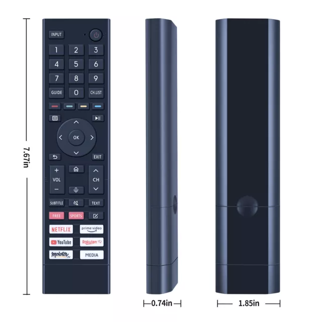 2x télécommande universelle RMT-TX100D pour Sony HDTV LED