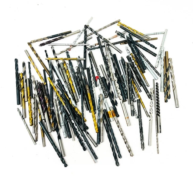 Assorted High Speed Steel Step Drill Bits Set, 135 Degree Split Point