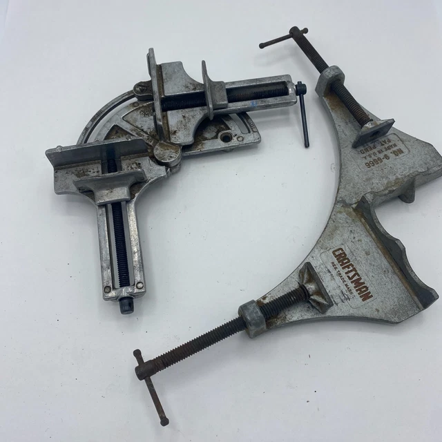 SET OF 2, Vintage Craftsman No.9-6666 Corner Clamp, Mc Burney No.33 Miter Box