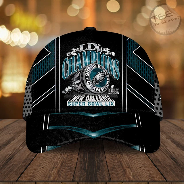 PHILADELPHIA EAGLES SUPER Bowl LIX Champions Baseball Cap $44.19 ...