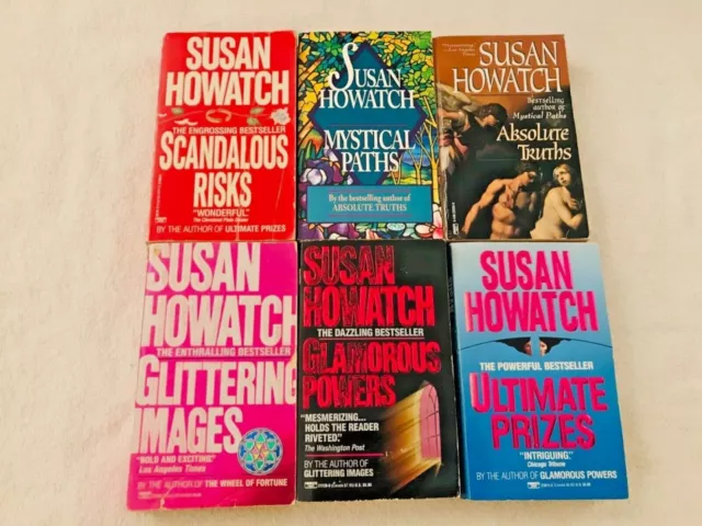 Lot 6 Susan Howatch PB Book Complete Set "The Starbridge Series" #1-6