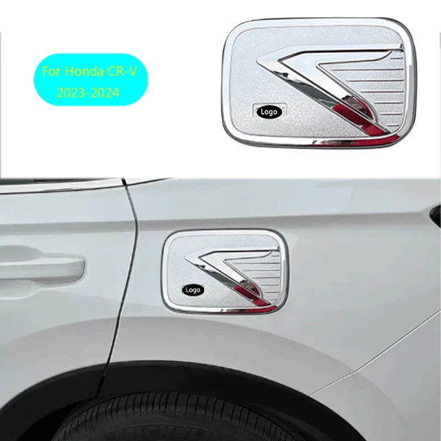 FOR HONDA CRV CRV 20232024 Bright Silver Fuel Tank Cap Oil Gas Cover