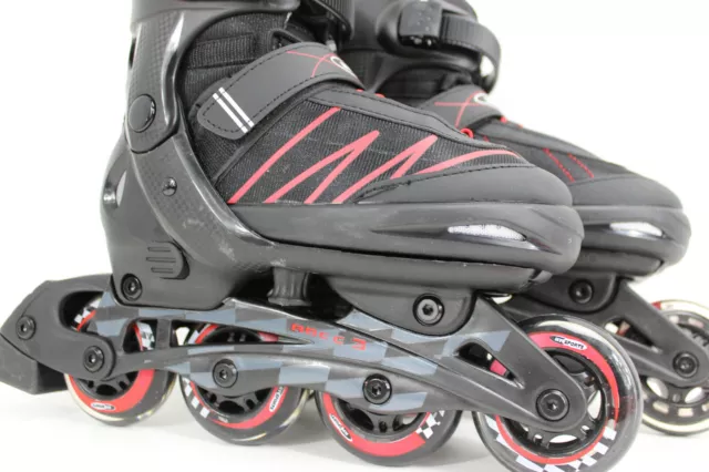 Kids Softboot Inliner verstellbar Jungen Mädchen Kinder Inline Skates 33 36 0980