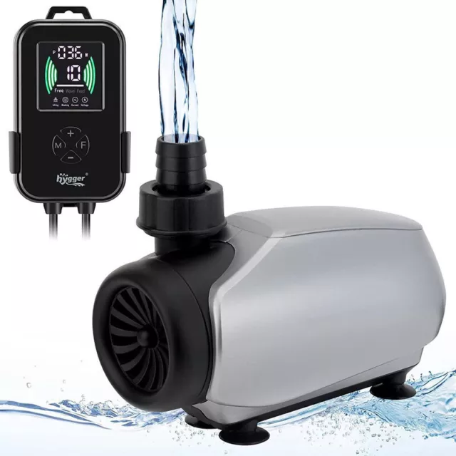 Hygger Inverter Water Pump 45W - Black