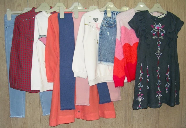NEXT ZARA H&M etc Girls Bundle Dress Dresses Jeans Leggings Skirt Age 5-6 116cm