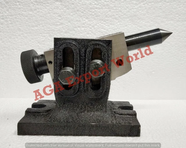 Adjustable Tailstock For Rotary Table 4" & 6" Inch Hv4 Hv6