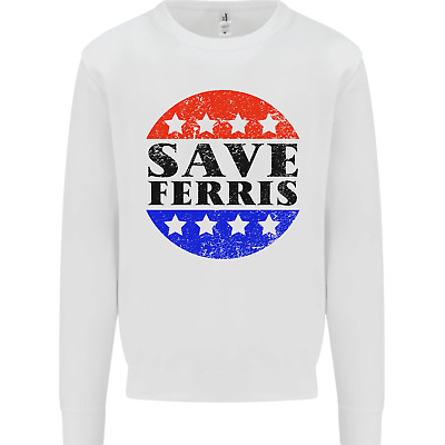 Save Ferris Distressed Kids Sweatshirt Jumper