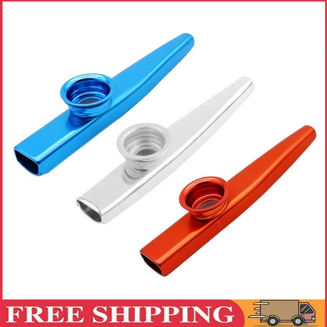 Metal Kazoo Flute Mouth Flute for Beginners Kids Adult Gifts Musical Instrument
