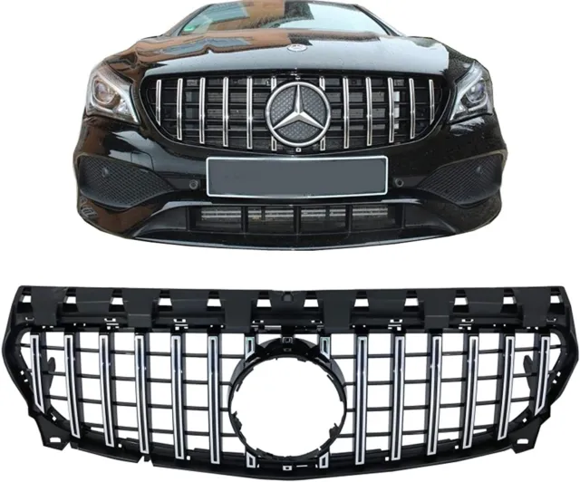 Grille for Mercedes CLA C117 X117 W117 Facelift 16-18 GT-R Panamericana Look