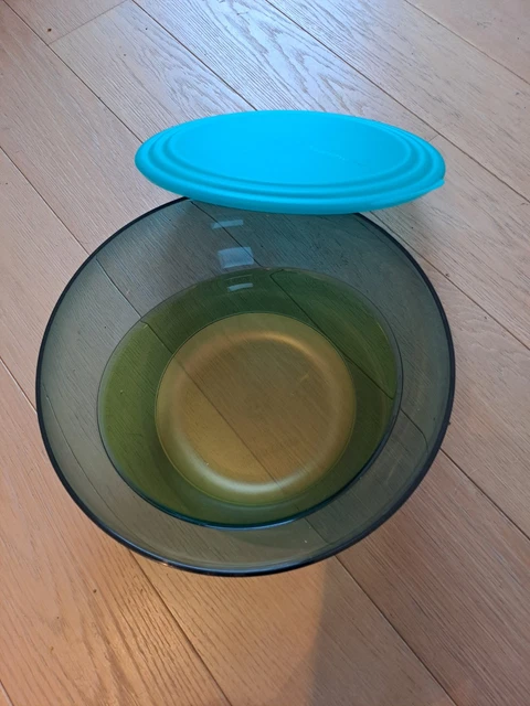 Panier Lave Vaisselle Saladier Allegra Miroir Tupperware 800ml - Rose - En Métal - Neuf Avec Petit Défaut Tablier Cuisine