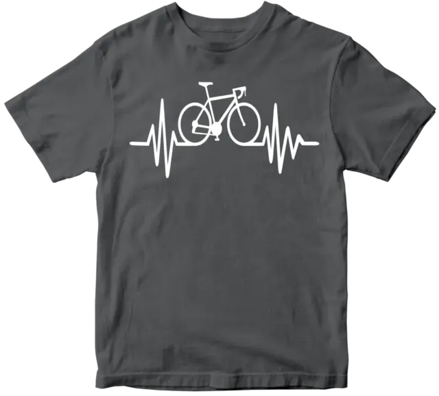T-shirt ciclismo pulse novità battito cardiaco bicicletta sport corse regalo maglietta top 2