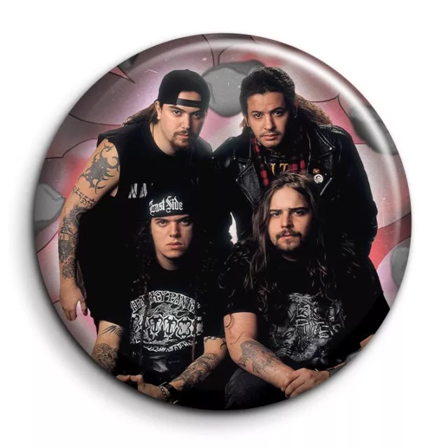 Sepultura 1 Badge 38mm Button Pin