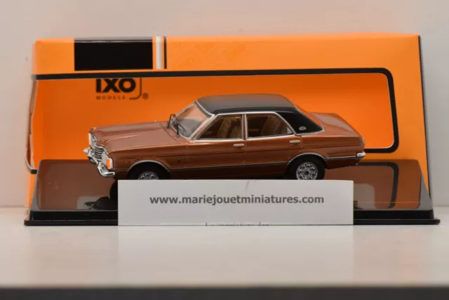 Ford Taunus Glx 1973 Brown Ixo 1/43 Neuf En Boite